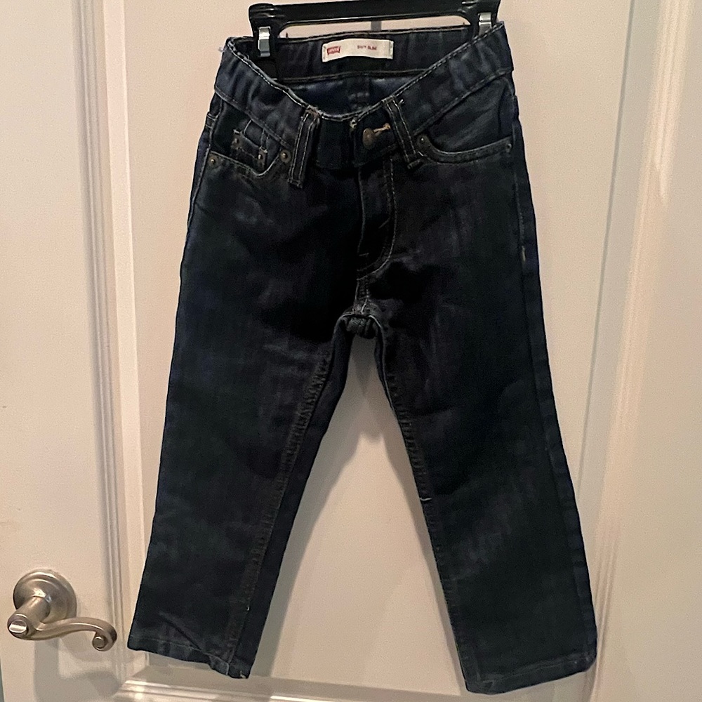 Levi’s jeans. Size 4T boys. Dark wash.